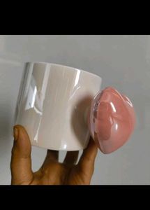 Korean Heart Handle Mug