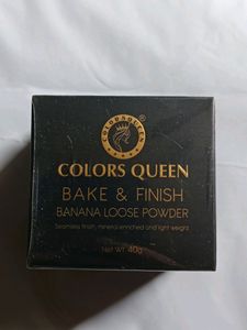 Colors Queen Bake & Finish Banana Loose Powder