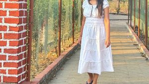 White Off-Shoulder Tiered Maxi Dress