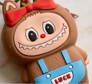 Cute Character Keychain with "BOOM!" Strap