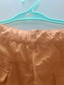 Orange Casual Pants