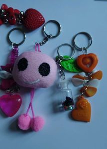 Cute &amp; Fun Keychain Collection 10 pcs set