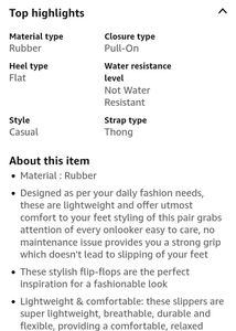🖤 XMAY Women’s Rubber Slippers for Daily Use