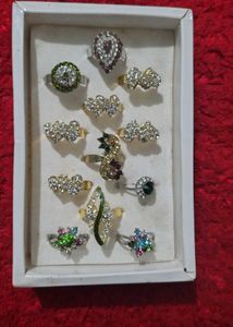 Assorted Fashion Ring Collection