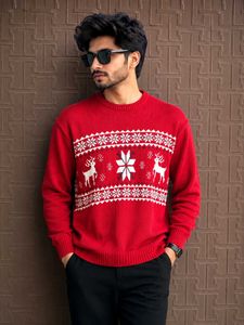Men's Christmas Reindeer Sweater