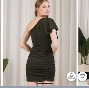 S size  One-Shoulder Bodycon Dress