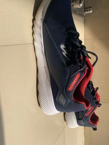 Campus Comfortable Navy Blue-Red Sport Shoes