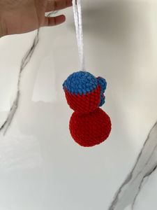 Handmade Spiderman Keychain
