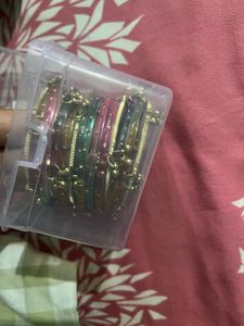 Vibrant Beaded Bangles