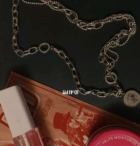 Chunky Silver Chain Necklace( From France)