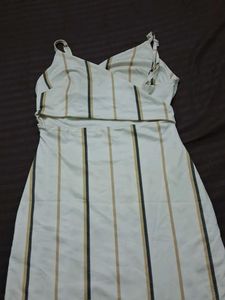 Striped Midi Dress