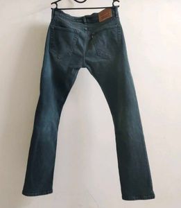 LEVI'S Men's 541 Green Fit Mid Rise Overdyed Jeans