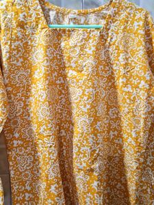 Floral Print Kurta
