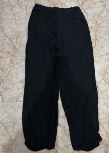 Black Wide-Leg Trousers