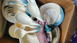 Brand New Premium Melamine Full Dinner Set – 41 Pc