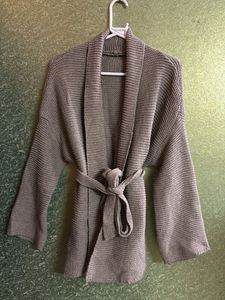 Belted Knit Cardigan(never used)