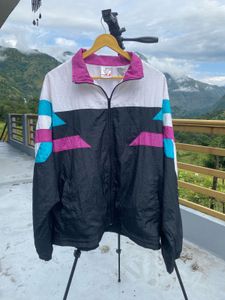 Vintage 80s USA ColorBlock Track Jacket