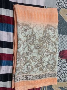 Beautiful Floral Print Saree