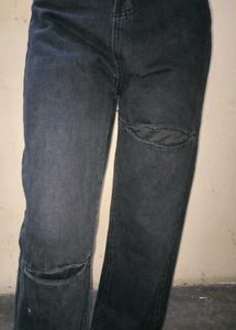Ripped Black Jeans