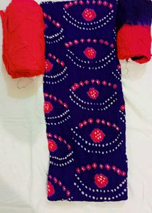 original bandhani cutton suit matiriyal 👗