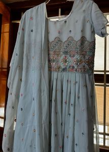 Embroidered Kurta Set for Women