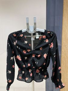 Floral Print Long Sleeve Top