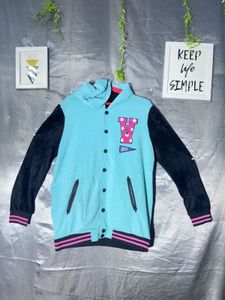 Varsity Jacket with "V" Patch