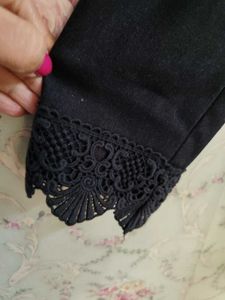 Chic Black A-Line Dress