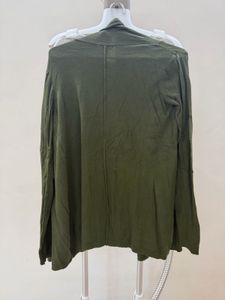 Olive Green Cardigan