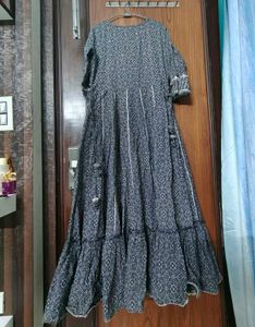Elegant Embroidered Maxi Dress