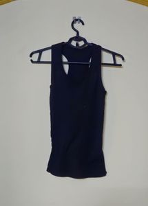 Black Racerback Tank Top