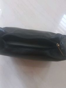 Black MAC Bag and cleansing oil