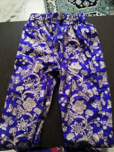 Royal Blue Brocade dress
