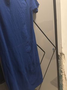 Blue T-Shirt Dress