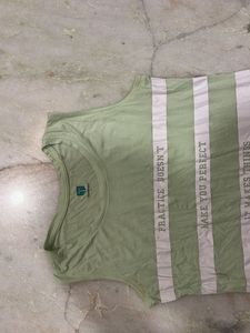Casual Green Tank Dress