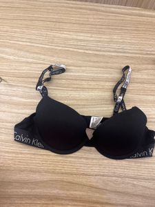 CK Black Lace Corset Bra