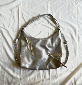 Chic Metallic Shoulder Bag