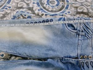 Stylish Blue Wash Denim Jeans