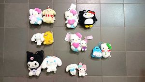Cute Sanrio Plush Keychains
