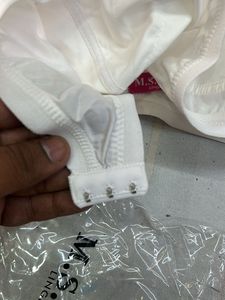 All Size Available pack of 2 White Bra cotton