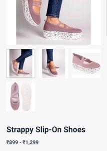 Strappy Slip On Shoes 💕 Size 37
