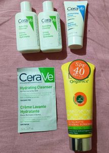 CeraVe & Organics Skincare Bundle