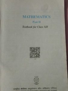 Mathematics Textbook for Class XII