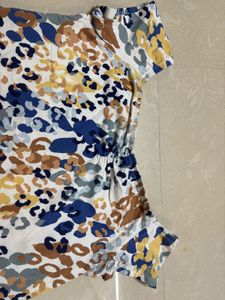 Maternity Animal Print Top - UK 12