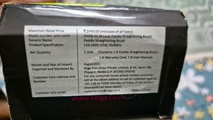 Vega X Look Hair Straightener