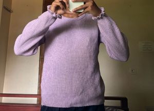 ZUDIO LAVENDER KNITTED SWEATER💜🦄