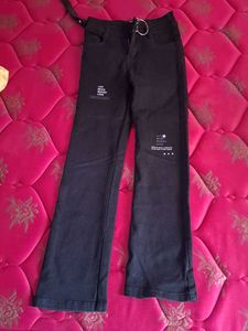Stylish Black Printed Jeans