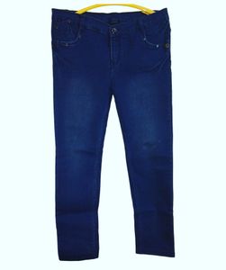 Women Skinny High Rise Blue Jeans