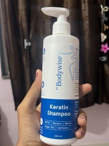 Bodywise Keratin Shampoo with Biotin & Argan Oil