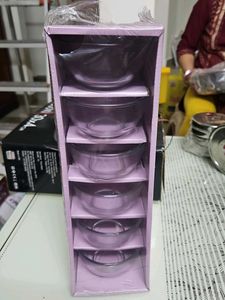Set of 5 Glass Serving Bowls